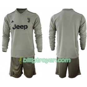 Billige Fotballdrakter Juventus Barn Bortedraktsett 2018/19 Langermet